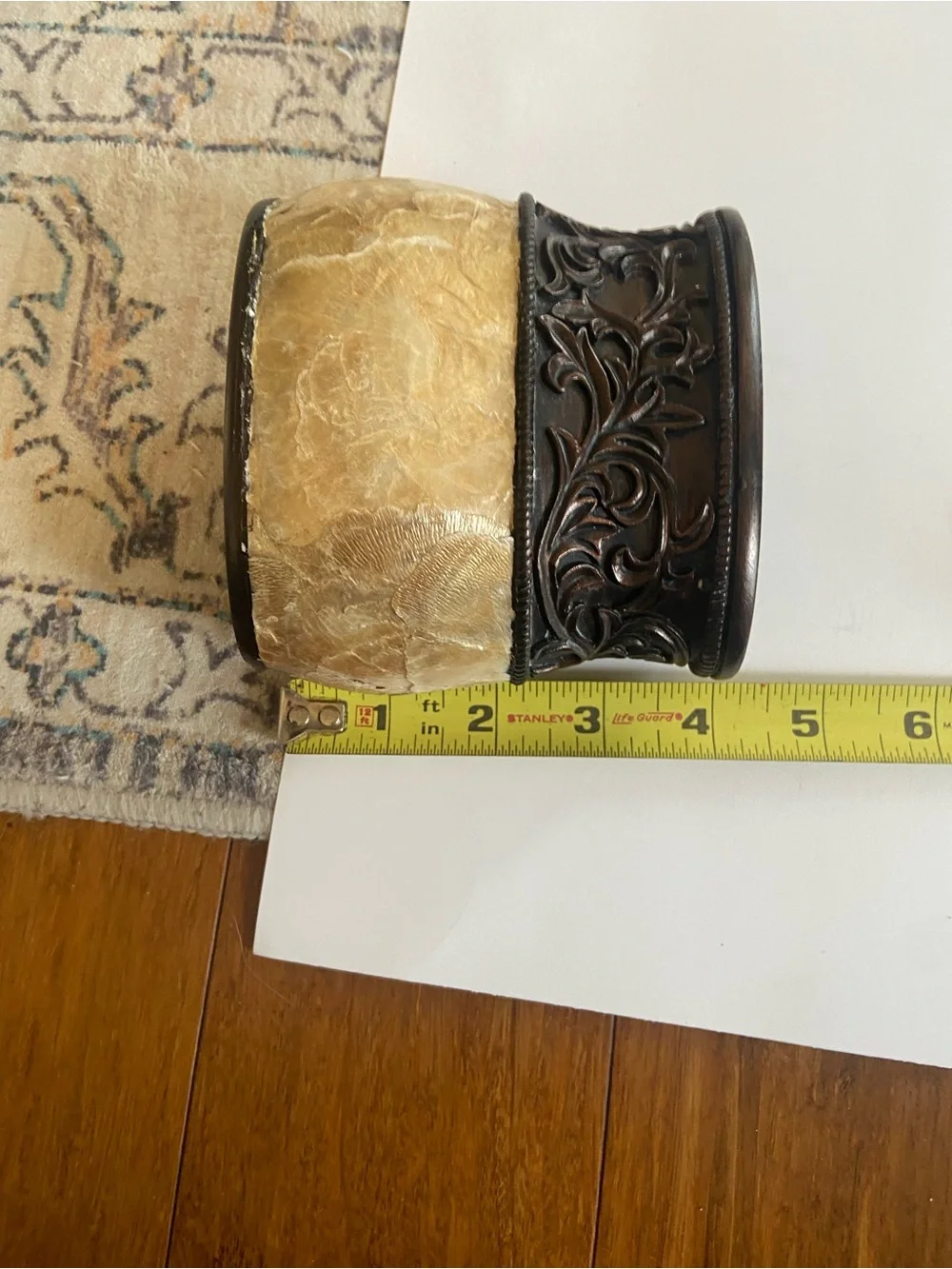 Ornate Gold-Tone Decorative Bathroom Fixtures , Set of 2